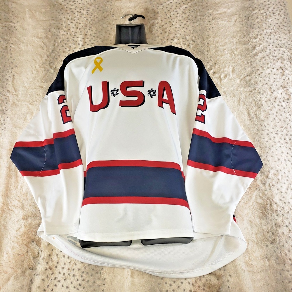 Fanatics M25 Hockey Jersey #2 Team USA Jersey Maccabiah 2025 Size Men's L